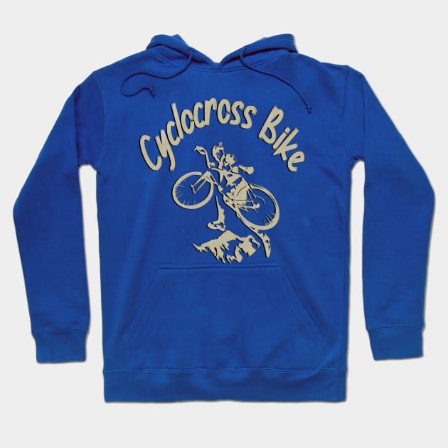 Cyclocross bike Hoodie by vintagejoa